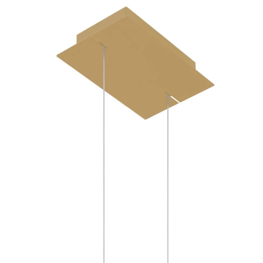 Thoro TH.221 - Candeeiro suspenso LED RIO LED/30W/230V CRI 95 4000K diâmetro 55 cm dourado
