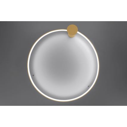 Thoro TH.223 - Iluminação de teto LED RIO LED/30W/230V CRI 95 4000K diâmetro 55 cm dourado