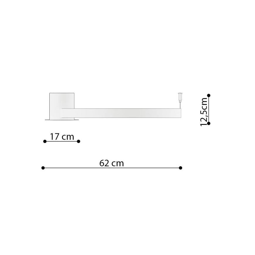 Thoro TH.223 - Iluminação de teto LED RIO LED/30W/230V CRI 95 4000K diâmetro 55 cm dourado