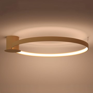 Thoro TH.224 - Iluminação de teto LED RIO LED/50W/230V CRI 90 3000K diâmetro 78 cm dourado