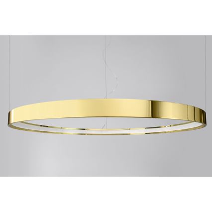 Thoro TH.246 - Candeeiro suspenso LED RIO LED/50W/230V CRI 90 3000K diâmetro 78 cm dourado
