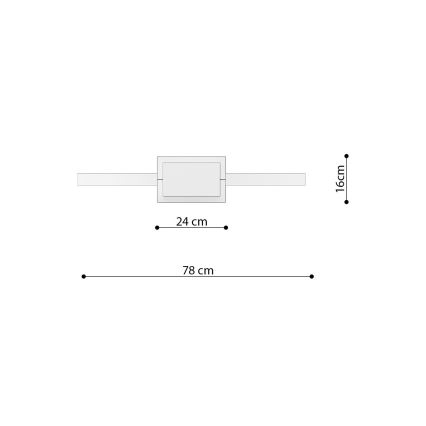 Thoro TH.248 - Candeeiro suspenso LED RIO LED/50W/230V CRI 90 3000K diâmetro 78 cm dourado