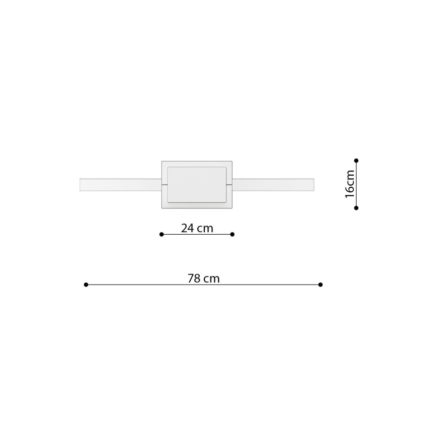Thoro TH.248 - Candeeiro suspenso LED RIO LED/50W/230V CRI 90 3000K diâmetro 78 cm dourado