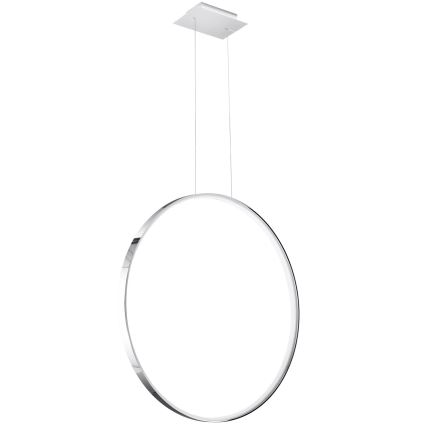 Thoro TH.249 - Candeeiro suspenso LED RIO LED/50W/230V CRI 90 4000K diâmetro 78 cm cromado brilhante