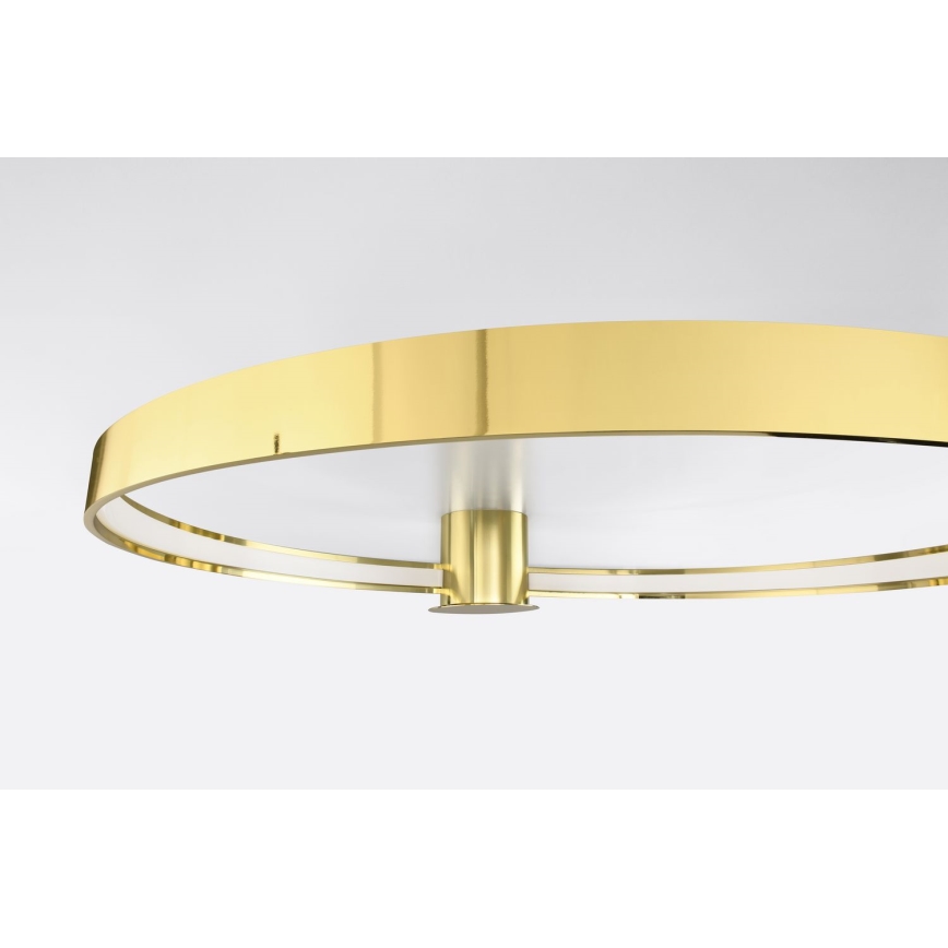 Thoro TH.252 - Iluminação de teto LED RIO LED/50W/230V CRI 90 3000K diâmetro 78 cm dourado