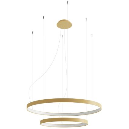 Thoro TH.268 - Candeeiro suspenso LED RIO LED/80W/230V CRI 95 4000K dourado