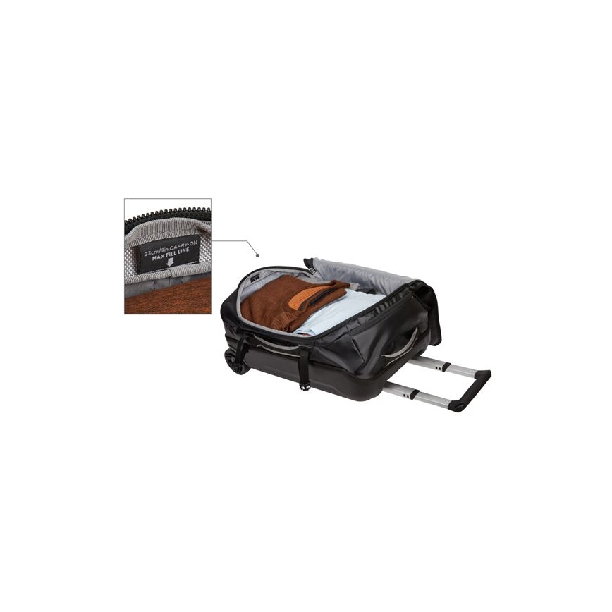 Thule TL-TCCO122K - Saco desportivo sobre rodas Chasm 40 l preto