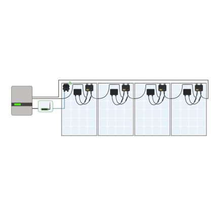 Tigo TS4-A-O 700W - Otimizador de painéis solares, 1,2m cabo, MC4