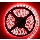 Tira de casa de banho LED LED/24W/12V 5 m IP65 vermelho