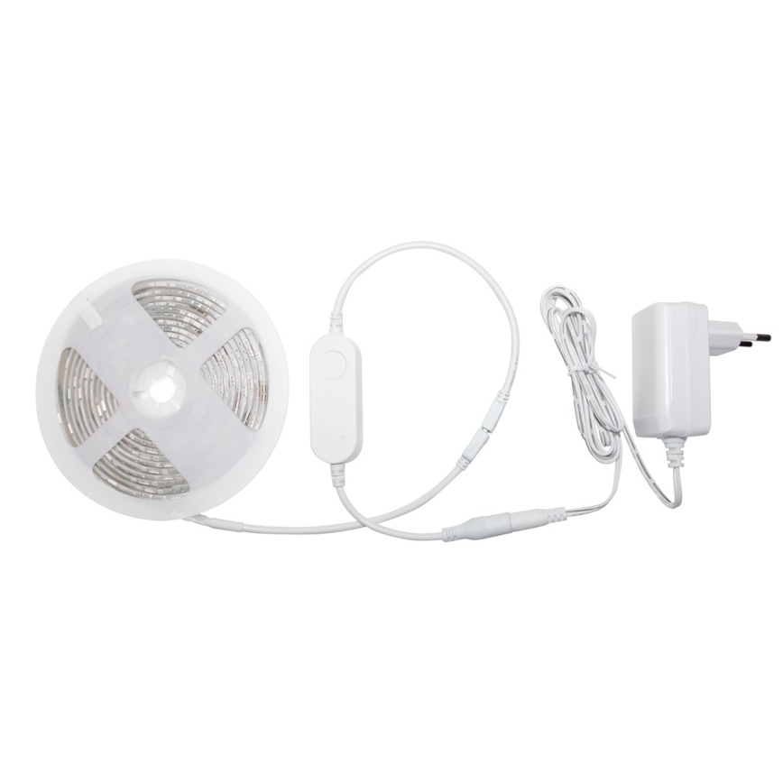 Tira de casa de banho LED RGBW com regulação LED/7,5W/12V IP65 3m Wi-Fi Tuya