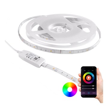 Tira de exterior RGB LED com regulação Wi-fi LED/6,5W/IP65 2 m Tuya