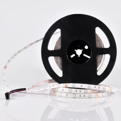 Tira exterior LED RGB com regulação 5m LED/14W/12V IP65 + CR