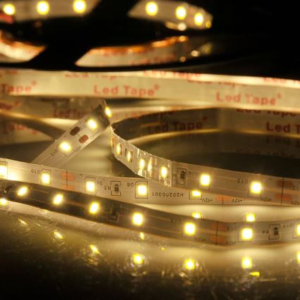 Tira LED 5m LED/10W/12V IP20 3300K