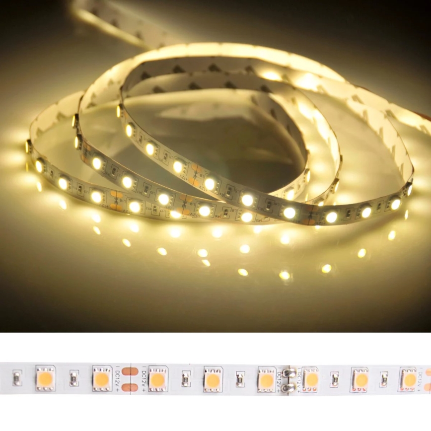 Tira LED 5m LED/45W/12V IP65 branca