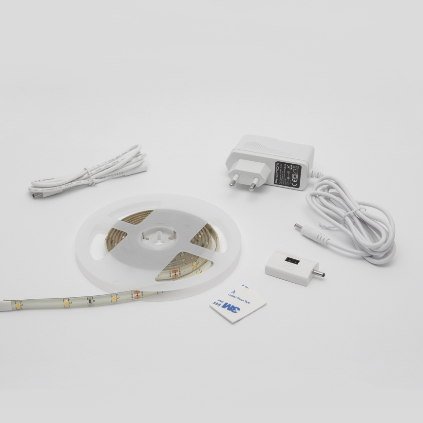 Tira LED com regulação e sensor de movimento 2m LED/4,8W/12/230V