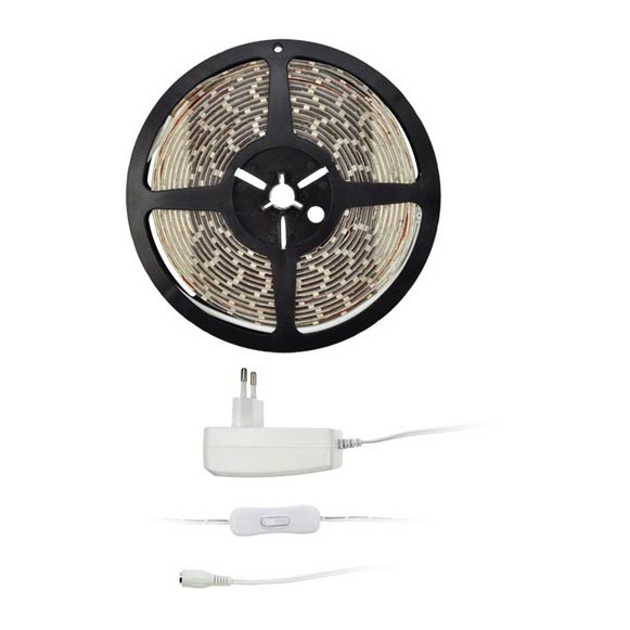 Tira LED de casa de banho 24W/12V 5m IP65