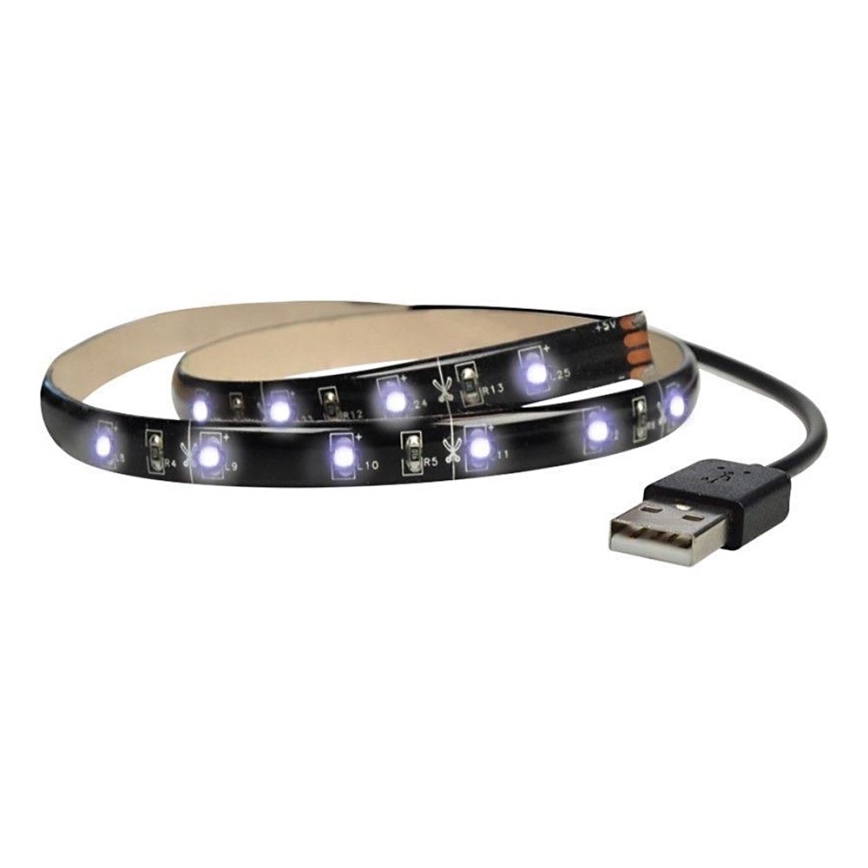 Tira LED diâmetro TV LED/USB/100cm