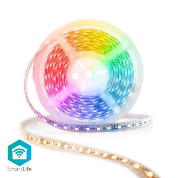 Tira LED inteligente RGB com Wi-Fi LED/15W/230V 2700 - 6500K 5 m