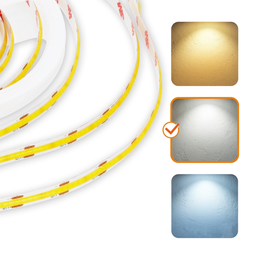Tira LED LED/50W/12V 5 m 4000K IP65