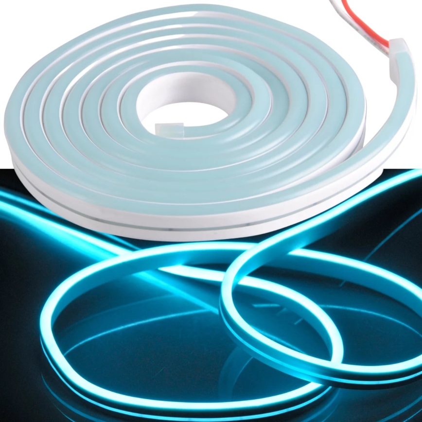 Tira LED NEON 2 m LED/17W/12V IP65 azul