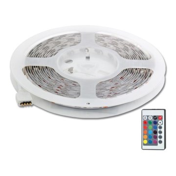 Tira LED RGB 1,5 m LED/14,4W/230V + controlo remoto