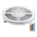 Tira LED RGB 5 m LED/72W/230V + controlo remoto