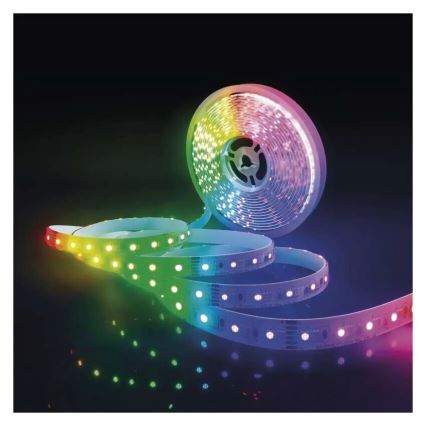 Tira LED RGB+CCT com regulação GOSMART LED/21W/230V 5 m 2700-6500K IP44 Wi-Fi + comando
