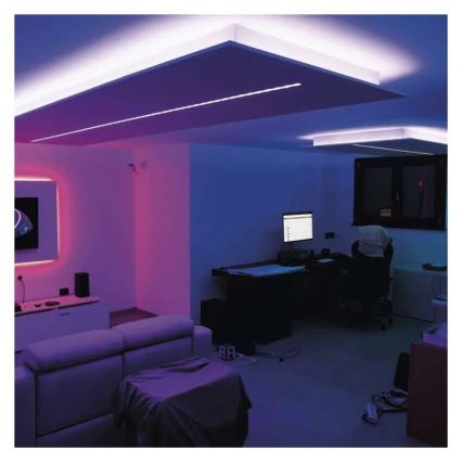Tira LED RGB+CCT com regulação GOSMART LED/21W/230V 5 m 2700-6500K IP44 Wi-Fi + comando