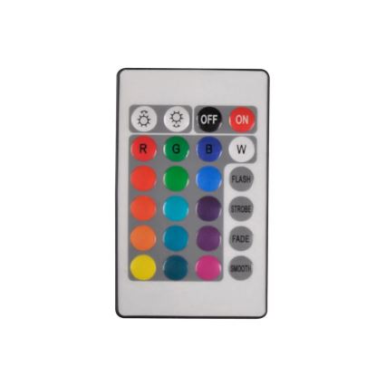 Tira LED RGB com regulação 5m LED/18W/12V IP20 + CR