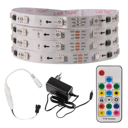 Tira LED RGB com regulação MAGIC 2 m LED/12W/230V + CR