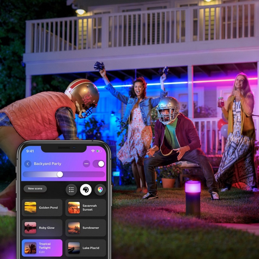 Tira LED RGBW com regulação Philips Hue LED/40W 5m IP67