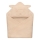 Toalha de Banho com Capuz MUSLIN HOODED TOWEL Beige Cappuccino para Crianças - Lionelo