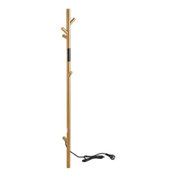 Toalheiro 10,3x118 cm aço inoxidável/dourado