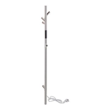 Toalheiro 10,3x118 cm aço inoxidável/prateado