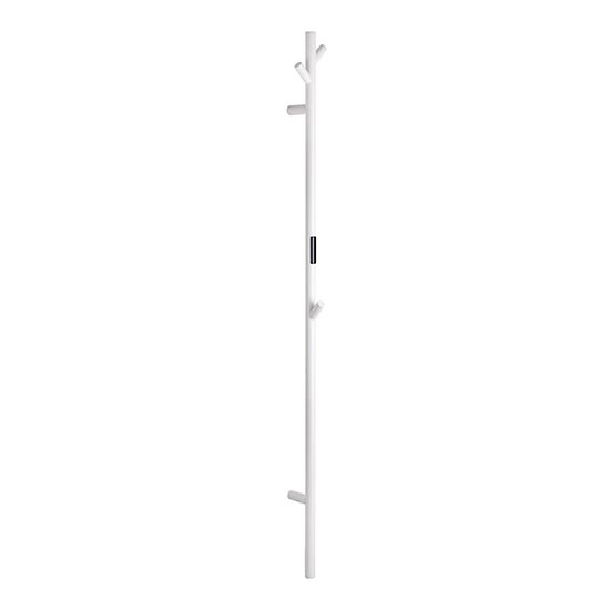Toalheiro 12,4x172 cm aço inoxidável/branco