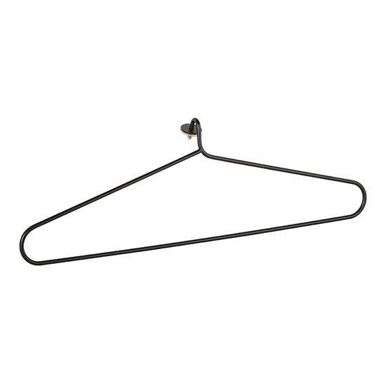 Toalheiro 45x12,2 cm inox/preto