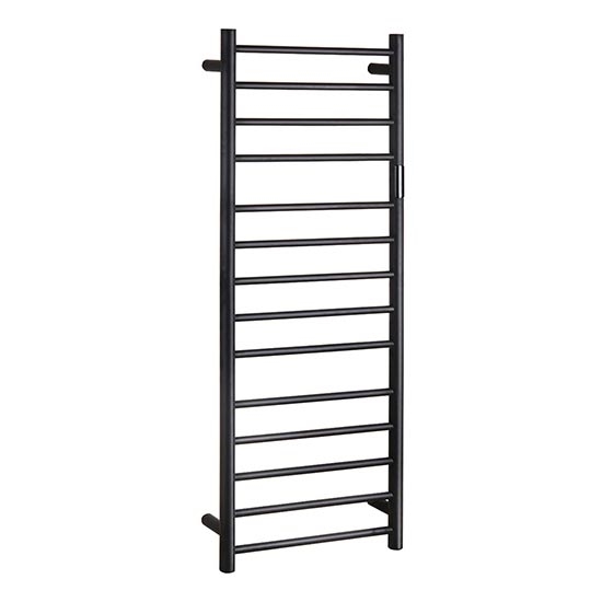 Toalheiro 45x132 cm inox/preto