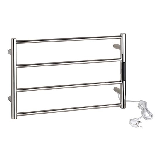 Toalheiro 56x37 cm inox/prateado