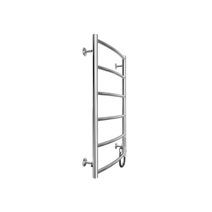Toalheiro aquecido em escada CLASSIC 100W/230V 81x53cm aço inoxidável/cromado brilhante direita