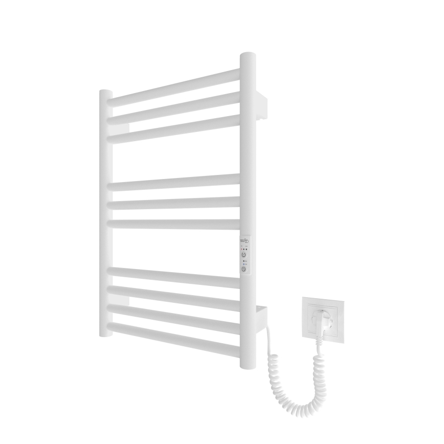Toalheiro aquecido em escada HF GREENWICH 100W/230V 57x43 cm branco redondo