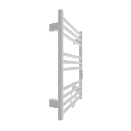Toalheiro aquecido em escada HF GREENWICH 100W/230V 57x43 cm branco redondo