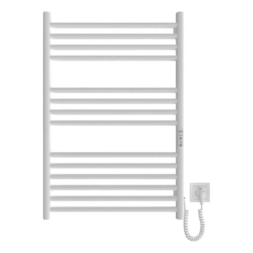 Toalheiro aquecido em escada HF GREENWICH 170W/230V 77x53 cm branco redondo