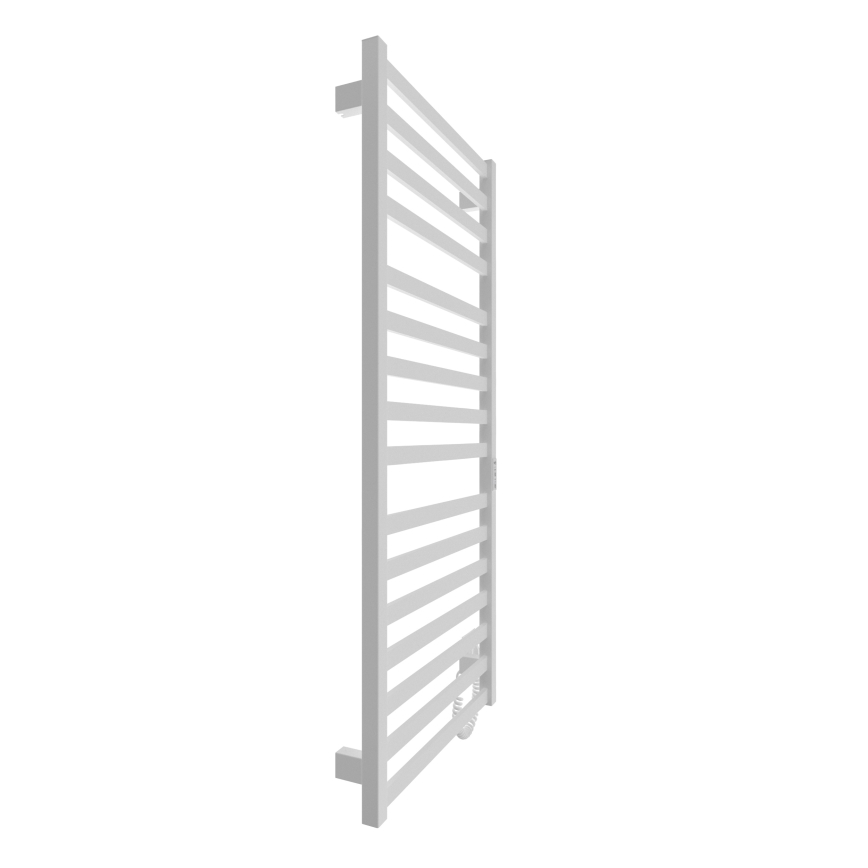 Toalheiro aquecido em escada HF OXFORD 255W/230V 117x53 cm branco direita
