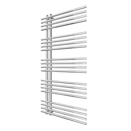 Toalheiro aquecido em escada INOX 368W/230V 109x53 cm aço inoxidável/cromado brilhante