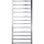 Toalheiro aquecido em escada TOKIO 260W/230V 120x53 cm aço inoxidável/cromado brilhante