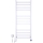 Toalheiro aquecido para casa de banho com termóstato AVANGARD 459W/230V 120,6 cm IP44 branco, ligação à esquerda, perfil quadrado