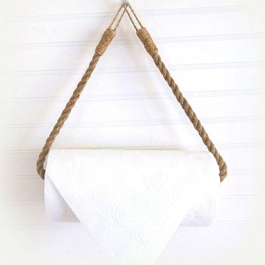 Toalheiro de cozinha BORURAF 45x12 cm castanho