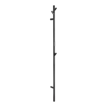 Toalheiro eléctrico 172 cm, preto
