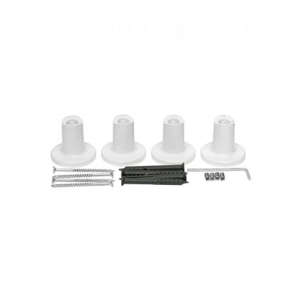 Toalheiro elétrico SILOUETTE 187W/230V 101,1 cm IP44 branco direita redondo