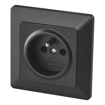 Tomada doméstica 250V/16A antracite